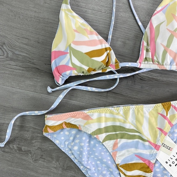 ☀️BILLABONG☀️ TROPIC JUNGLE LOWRID BIKINI SET - Picture 8 of 17